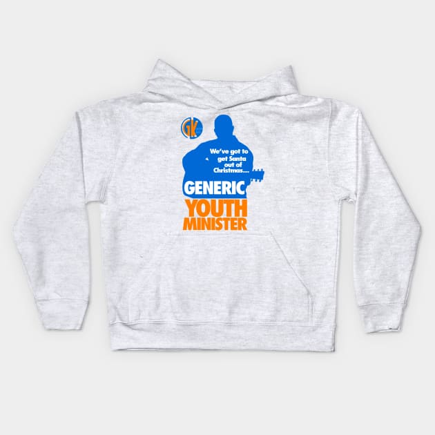 GK - The Generic Youth Minister Kids Hoodie by GK Media